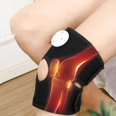 Anti-cold and warm leg joint massage knee pad for health care and protection.