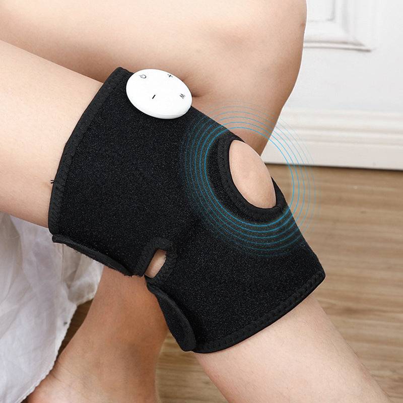 Anti-cold and Warm Leg Joint Massage Knee Pad with Electronic Pulse Therapy.