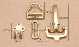 Men's Brass Belt